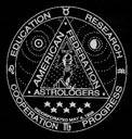Логотип американской федерации астрологов на дипломе СПбАА American Federation of Astrologers