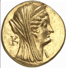 монета Клеопатра